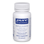 Pure Encapsulations Methylcobalamin 1,000 mcg, 60 Capsules | Vitamin B12 Supplement to Support Memory and Nerve Health*, Vitamin B12