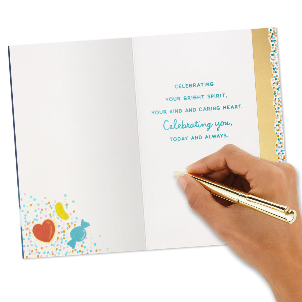 Hallmark Birthday Card (Celebrating You, Today and Always)