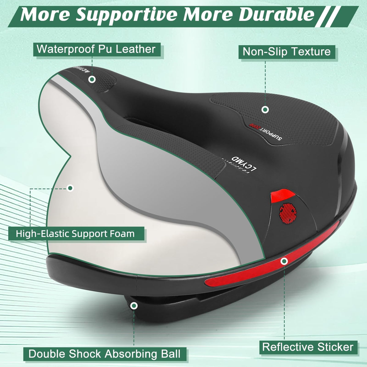 Bike Seat Saddle for Men Women Comfortable Replacement