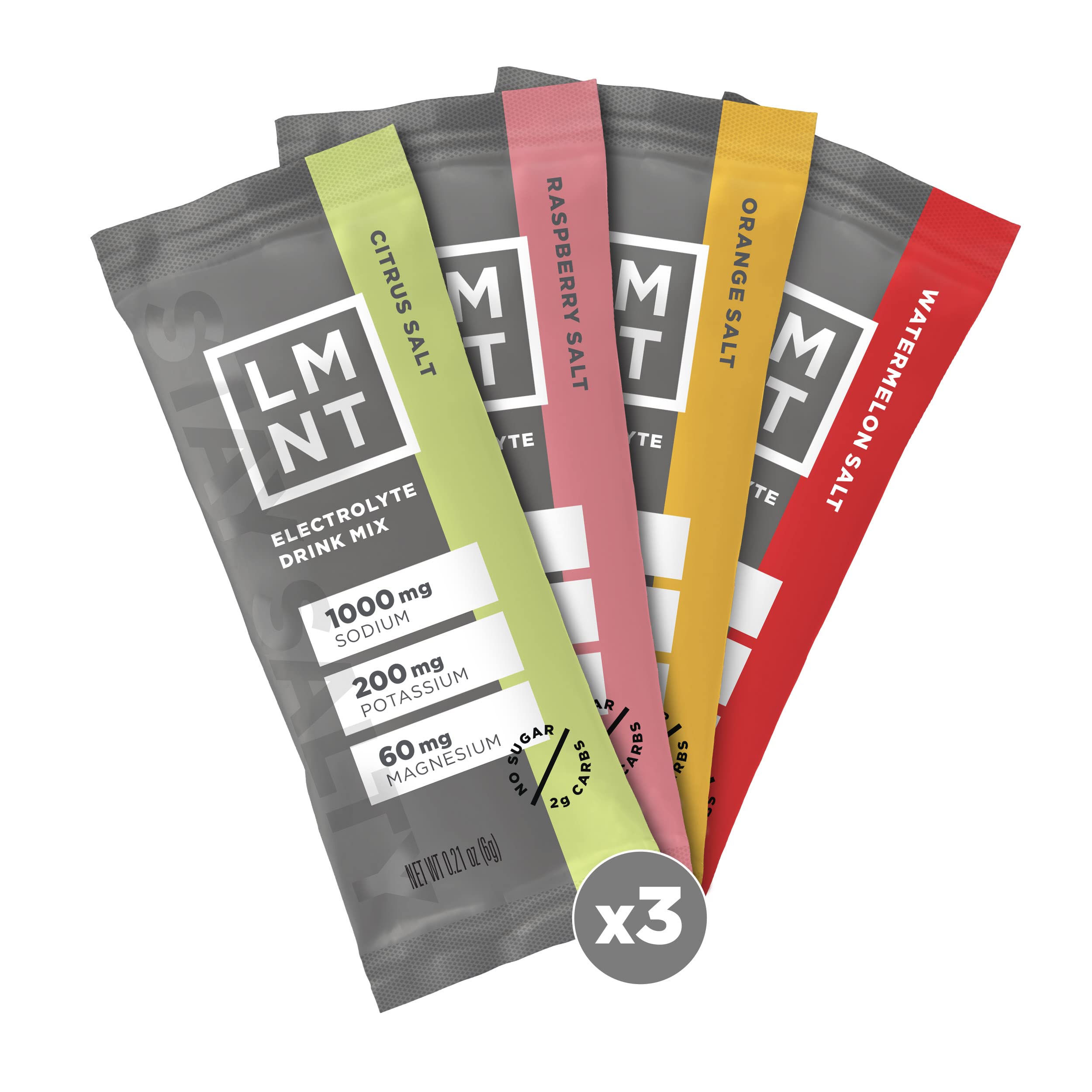 Buy now LMNT Zero Sugar Electrolytes - Variety Pack | Drink Mix | 12-Count at indiglob india
