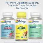 SOLARAY Organic Ginger Root 540 mg, 100 VegCaps