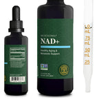 NAD+ Liquid Supplement- Sublingual NAD Drops, Liposomal NAD (2 Oz)