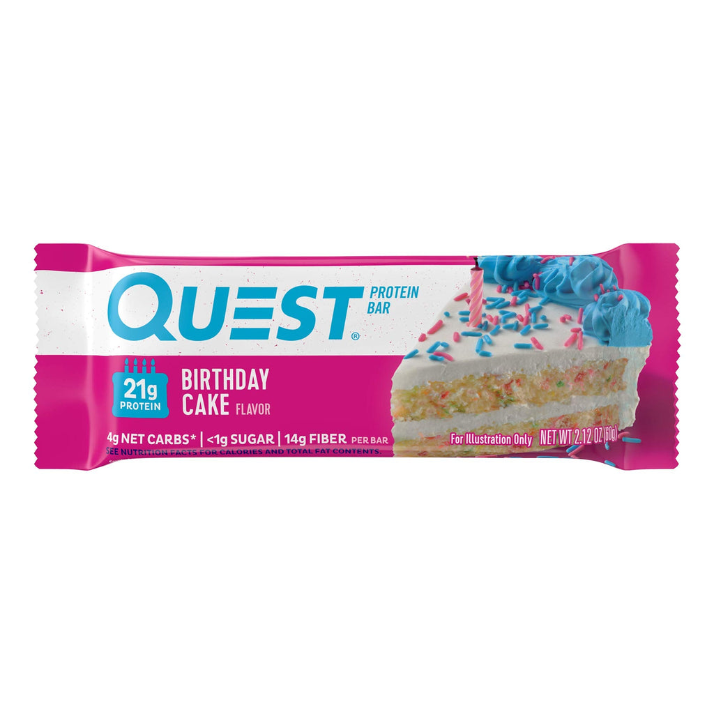 Buy now Quest Nutrition Chocolate Brownie Protein Bar, 20g Protein, 1g Sugar, 4g Net Carb, High Fiber, Gluten Free, 12 Count at indiglob india