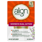 Align Probiotic, Womens Dual Action, Vaginal Probiotics for Women, Womens Probiotic for Vaginal Health Support, with Probiotics for Digestive Health, 42 Probiotic Capsules