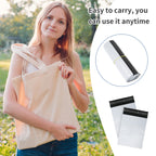 7.8 x 11.8 Inch Disposable Ostomy Waste Bags 50-Pack