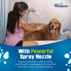 Rinseroo Slip-On Bathtub Faucet Sprayer Attachment, 5 Foot Hose