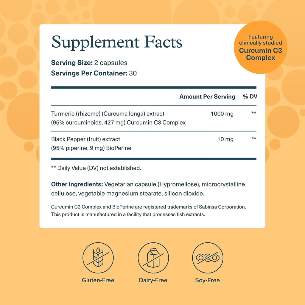 Buy now Youtheory Turmeric Extra Strength - 1,000 mg Turmeric Supplement - with 10 mg Black Pepper - Curcumin Joint Support* - Soy, Dairy & Gluten Free - 60 Vegetarian Capsules at indiglob india