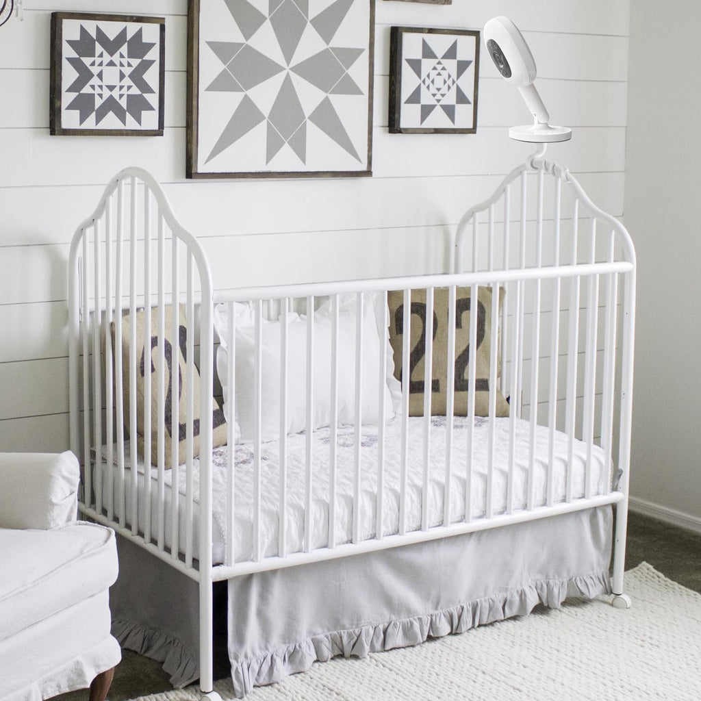 Buy now iTODOS Baby Monitor Mount Compatible with Nanit Pro Smart Baby Monitor & Flex Stand, Versatile Twist Mount Without Tools or Wall Damage,Travel Monitor Accessory -White at indiglob india