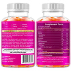 Extra Strength Fiber Gummies 7g Per Serving – Sugar Free, Plant Based