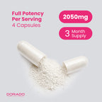 Myo-Inositol & D-Chiro Inositol Supplement For Women (360 Capsules, 2050mg Per Serving Ideal 40:1 Ratio Myo Inositol) Hormone Balance for Women - Third Party Tested, Vegan Safe & USA Made - 360 Count