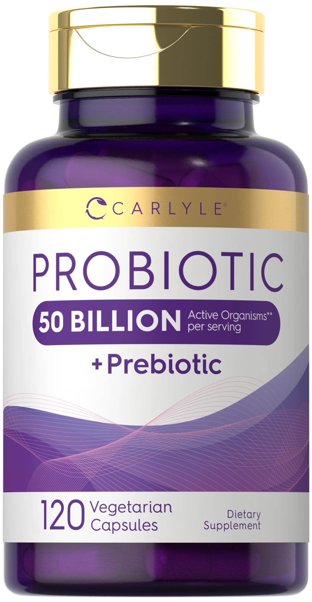 Carlyle Probiotics with Prebiotics | 120 Capsules