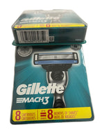 Buy now Gillette Mach 3-24 Count (3 x 8 Pack) at indiglob india