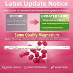 600mg Magnesium Glycinate Gummies, 120 Count | Magnesium Glycinate & Citrate Blend with Ashwagandha & Zinc, Sugar Free Vegan Cherry Gummies, 60-Day Supply