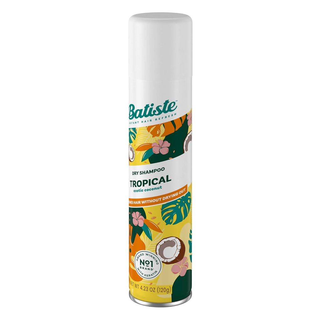 Buy now Batiste Dry Shampoo, Tropical Fragrance, 6.73 fl. oz. (Pack of 3) at indiglob india