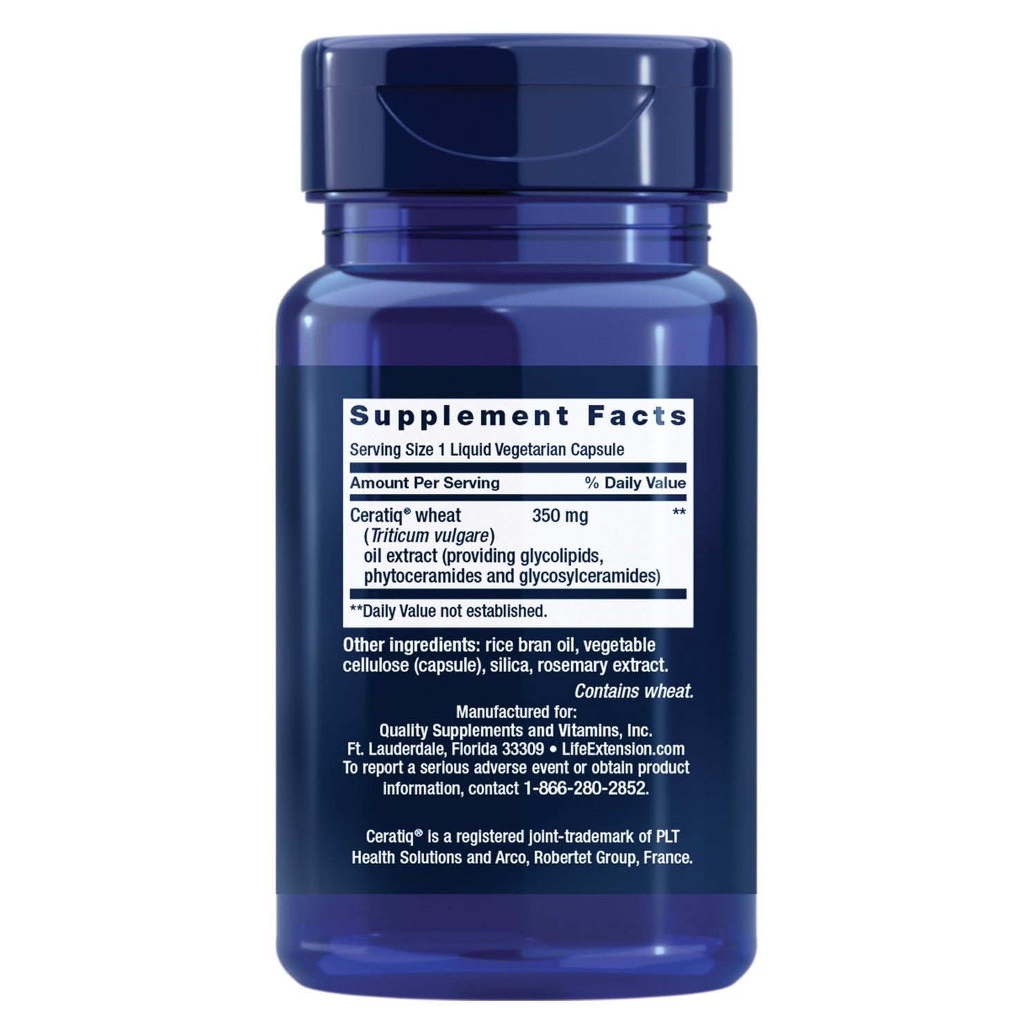 Life Extension Skin Restoring Ceramides for Wrinkles, 30 Liquid Capsules