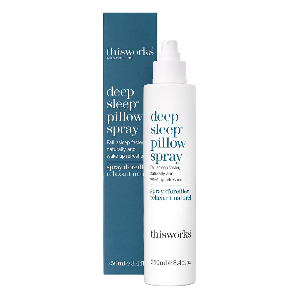 This Works Deep Sleep Pillow Spray 5 fl oz - Natural Sleep Aid | Natural sleep mist with Lavender, Camomile & Vetivert essential oils to help you unwind and drift off