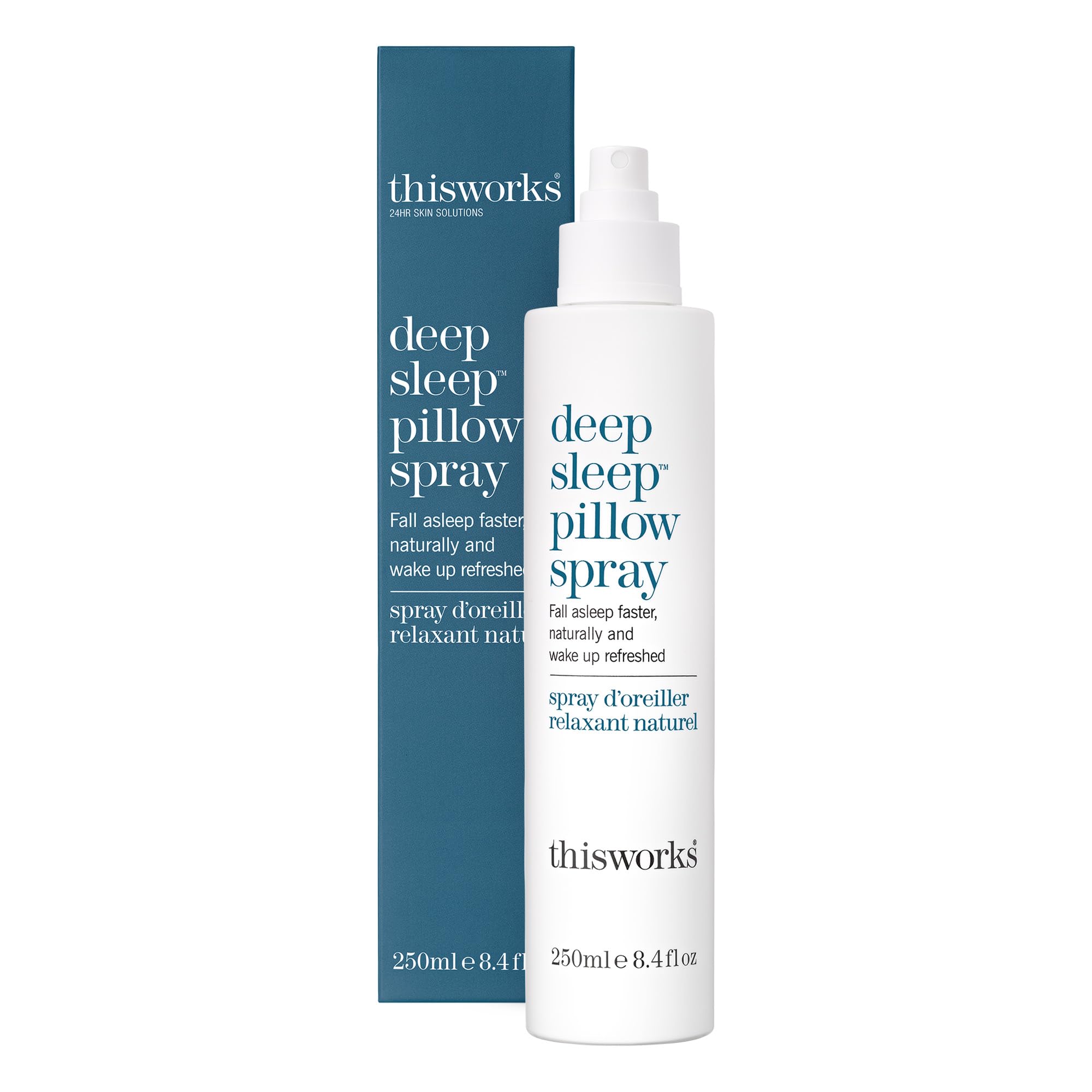 This Works Deep Sleep Pillow Spray 5 fl oz - Natural Sleep Aid | Natural sleep mist with Lavender, Camomile & Vetivert essential oils to help you unwind and drift off