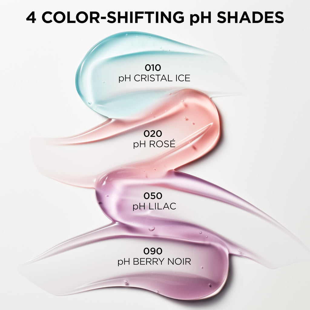 L'Oreal Paris Plump Ambition pH Hyaluron Lip Oil, Color Shifting Lip Tint with 24HR Hydration, Volumizing Shine and Lasting Color, 020 pH Rosé