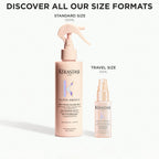 Kerastase Gloss Absolu Anti-Frizz Glaze Milk - Instantly Detangles, Hydrates & Smooths, Eases Blow-Dry, Absorbs Frizz & Fly-Aways, Protects from Heat & Humidity, For Long Hair