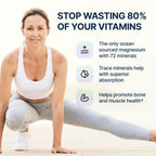Spectrum 5 Magnesium | 5-in-1 Complex | + 72 Trace Minerals for Enhanced Absorption | Irish Sea Sourced | 500mg per Serving | Third Party Tested, GMP Certified