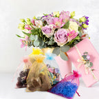 Sukh 120PCS Organza Bags 4"x6" - Multicolor Small Drawstring Mesh Gift Bags