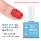 Gel Nail Polish Remover, (2pcs) Gel Polish Remover for Nails, No Need for Foil, Quick & Easy Polish Remover In 2-3 Minutes, No Need Soaking Or Wrapping-15ml