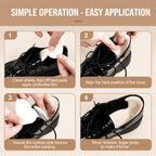 Heel Grips for Shoes Too Big, 7 Pairs Heel Pads Inserts for Women’s Shoes, T-Shape Heel Cushion Liners, Thin Heel Protectors and Ball of Foot Cushions for High Heels Flats