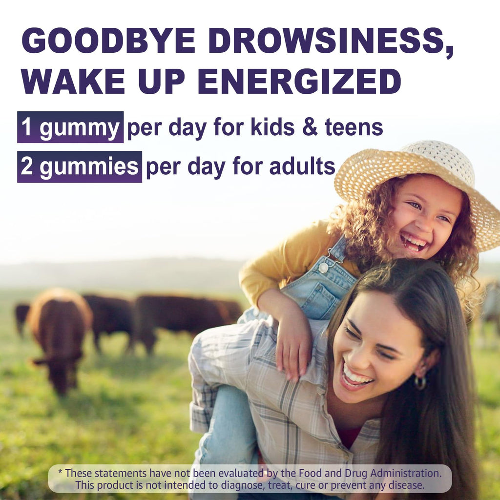 Magnesium Glycinate Gummies 500mg for Adults & Kids, High Absorption, 120Ct | Sugar Free Magnesium Calm Sleep Aid, Kids Sleep Gummies w/ Glycine L-Theanine B6 for Sleep, Calm, Muscle, Relax, No Melatonin