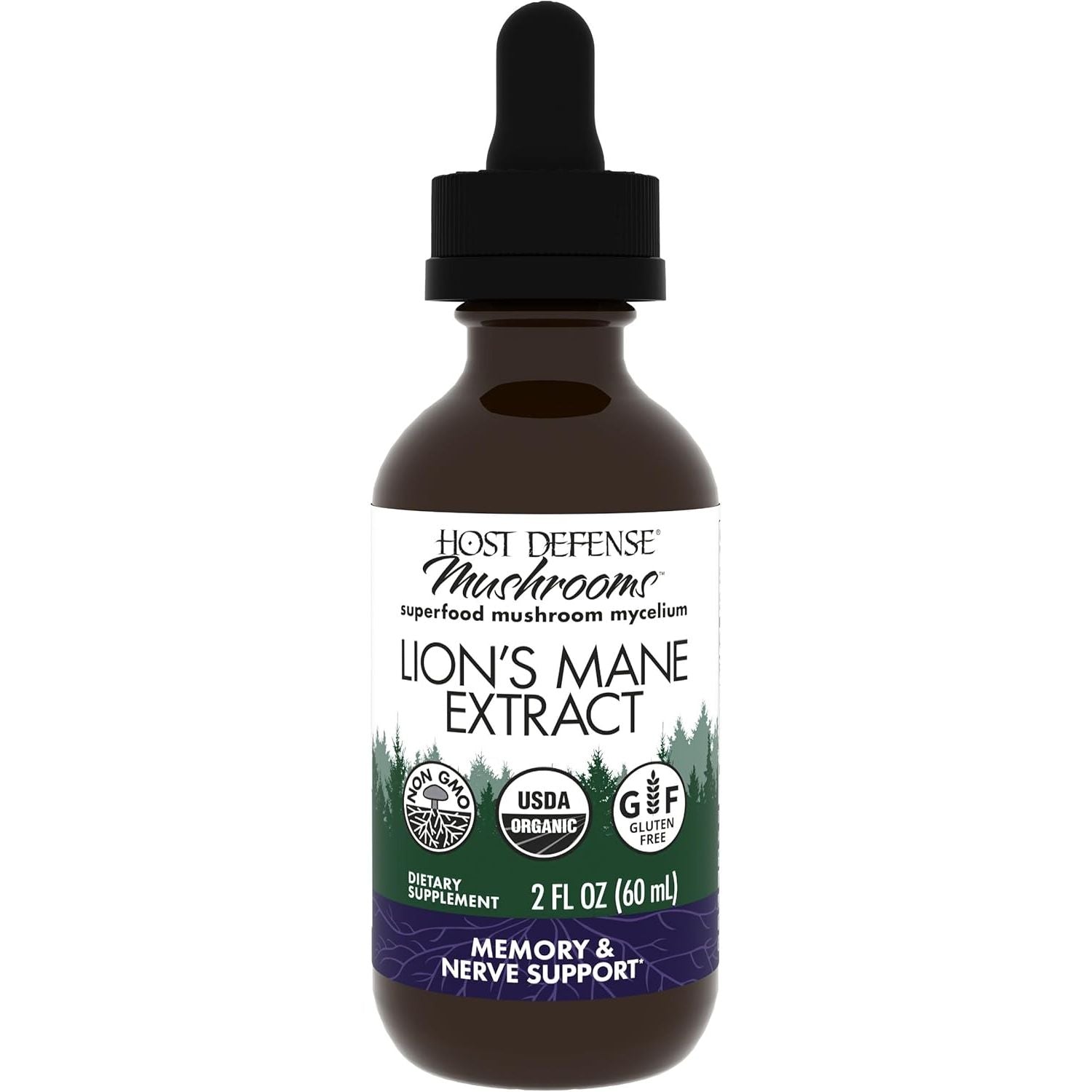 Buy now Host Defense Mushrooms Lion's Mane Extract - Lion's Mane Liquid Supplement for Brain Health - Mushroom Support for Focus & Memory Function - Immune & Nervous System Support - 1 fl oz (30 Servings)* 2 Fl Oz (Pack of 1) at indiglob india