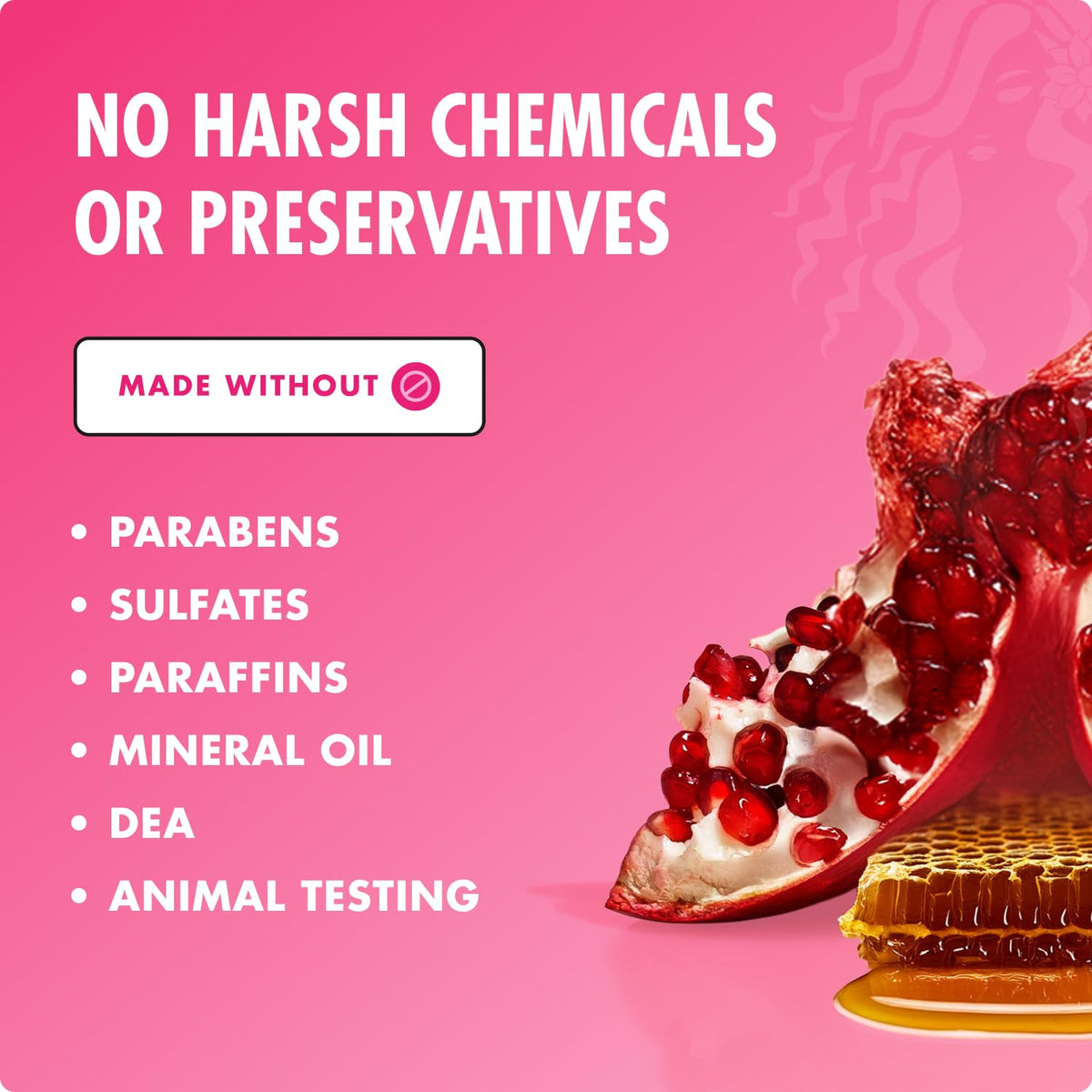 Pomegranate & Honey Curl Defining Mousse with Hold