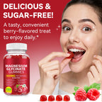 120 Count Magnesium Glycinate Gummies 600mg for Adults, Sugar Free | Supports Relaxation, Magnesium Glycinate Chewable, Non-GMO