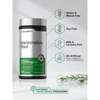 Horbäach Marshmallow Root Capsules | 120 Count | Non-GMO & Gluten Free