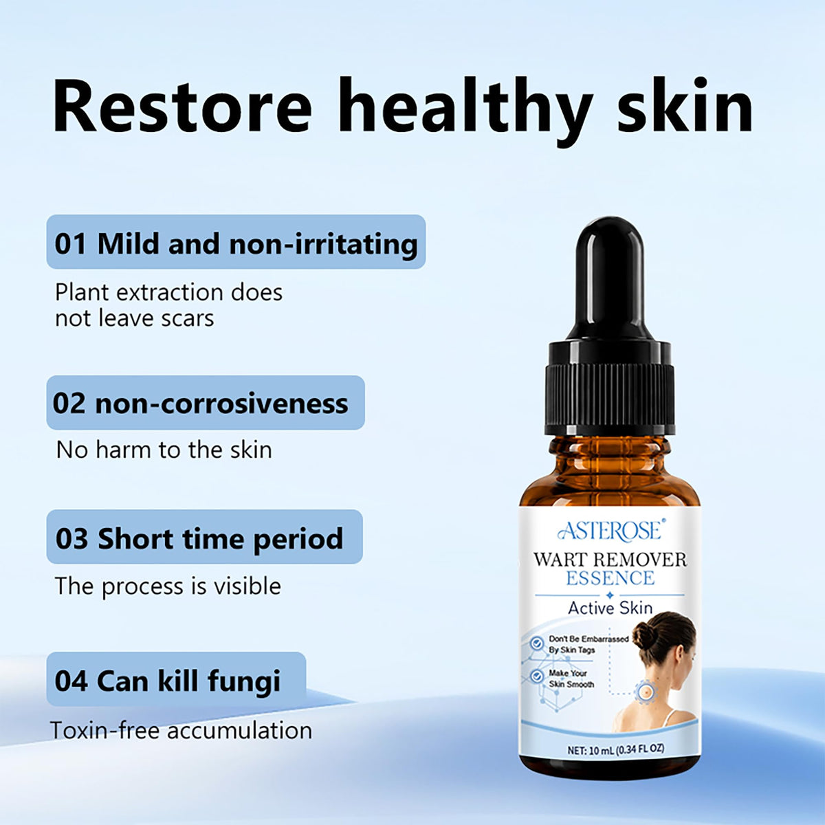 Mole & Wart Remover for Face & Body, Fast-Acting Freeze-Off