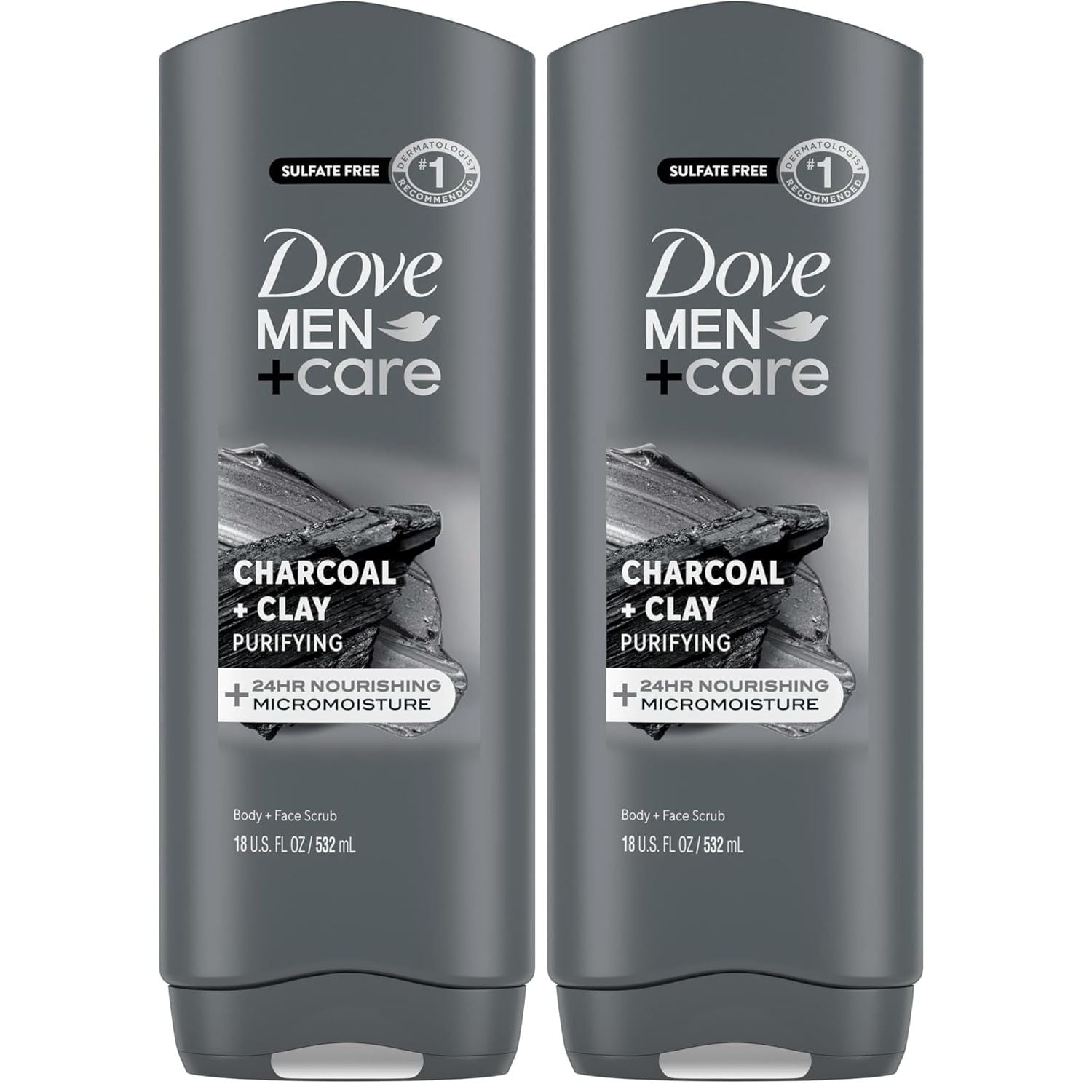 Buy now Dove Body and Face Wash Reviving Minerals + Sage Body Wash for Men with 24-Hour Nourishing Micromoisture Technology, 18 oz 18 Fl Oz (Pack of 2) charcoal and clay at indiglob india