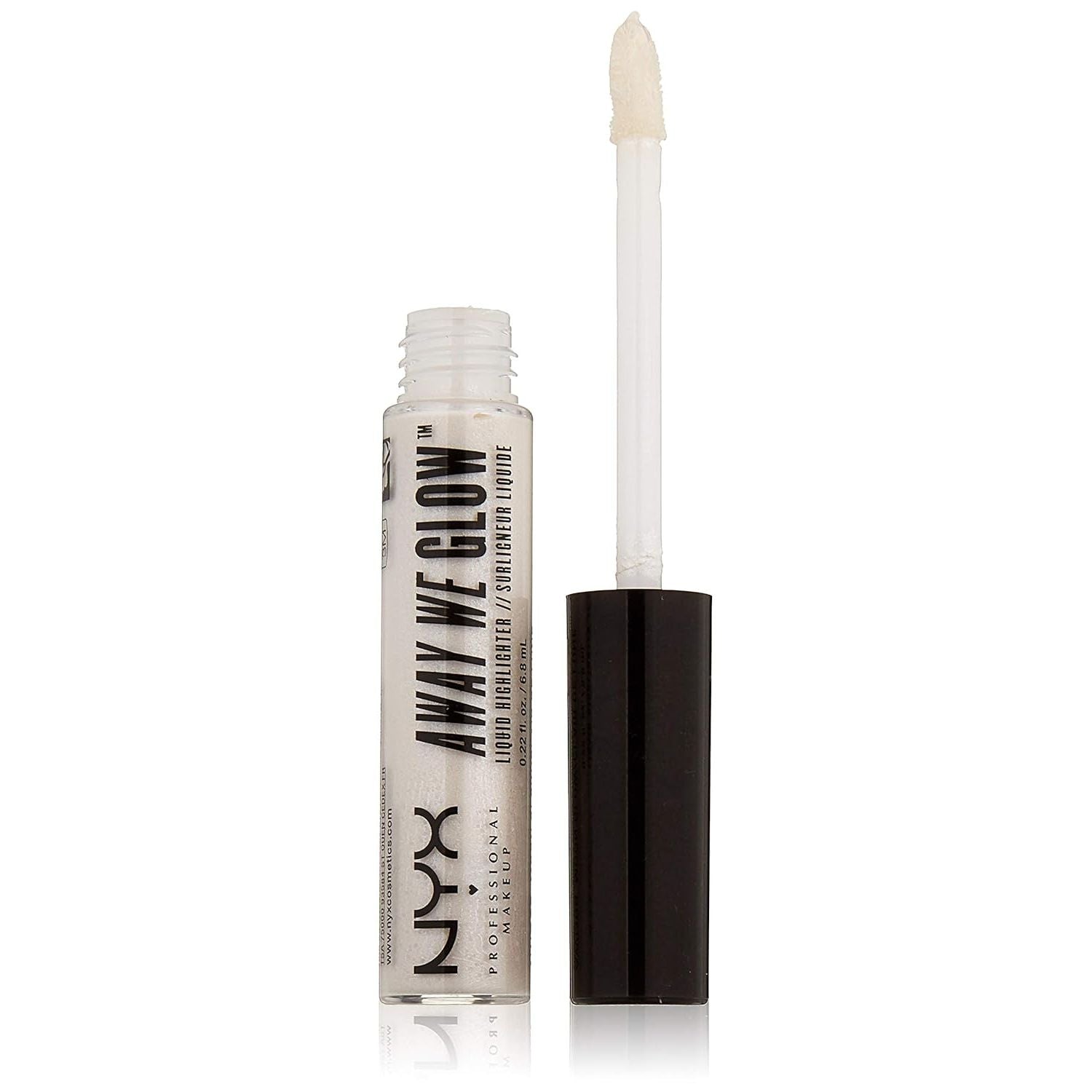Buy now NYX Professional Makeup Away We Glow Liquid Highlighter, Liquid Prism, 0.22 Fluid Ounce 0.22 Fl Oz (Pack of 1) Moon Glow at indiglob india