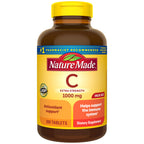 Nature Made Vitamin C 1000 mg Time Release Tablets with Rose Hips, 60 Count to Help Support the Immune System