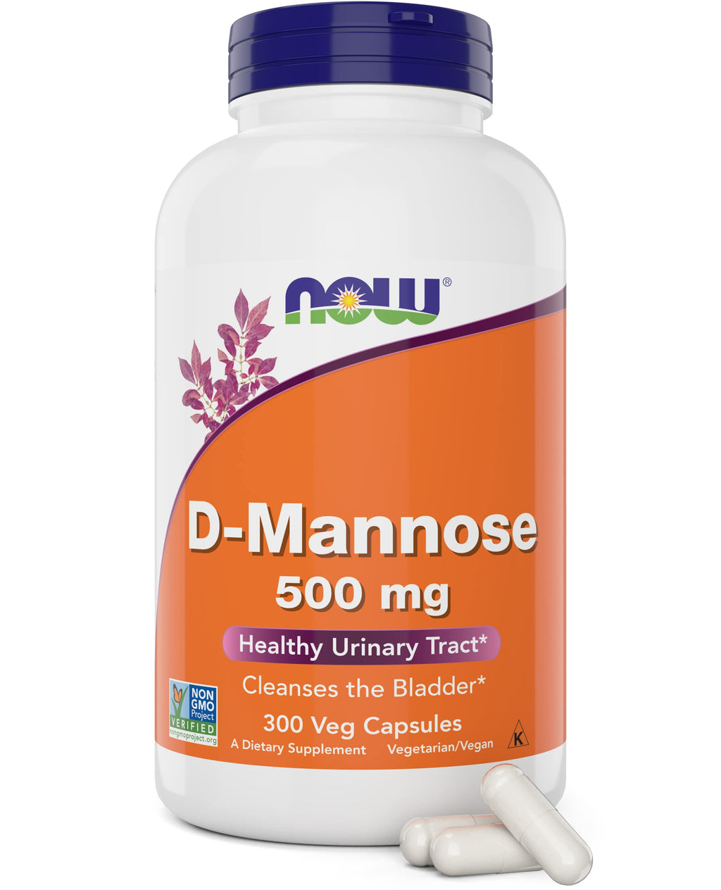 Buy now Now D-Mannose 500 mg, 300 Capsules - Vegan, Non GMO Supplement for Women and Men - Supports Healthy Urinary Tract, Cleanses The Bladder at indiglob india