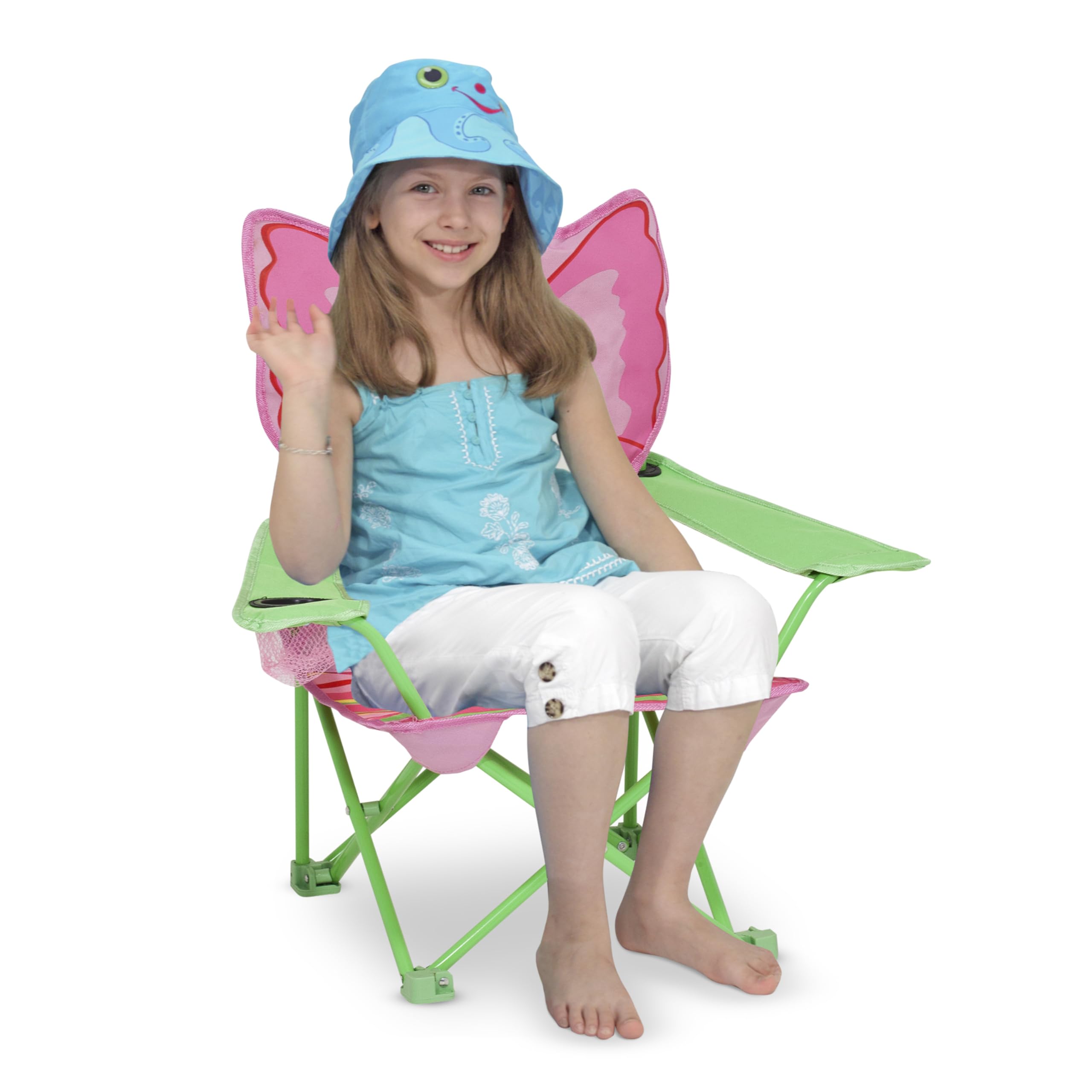 Buy now Melissa & Doug Bella Butterfly Child's Outdoor Chair (Frustration-Free Packaging) at indiglob india