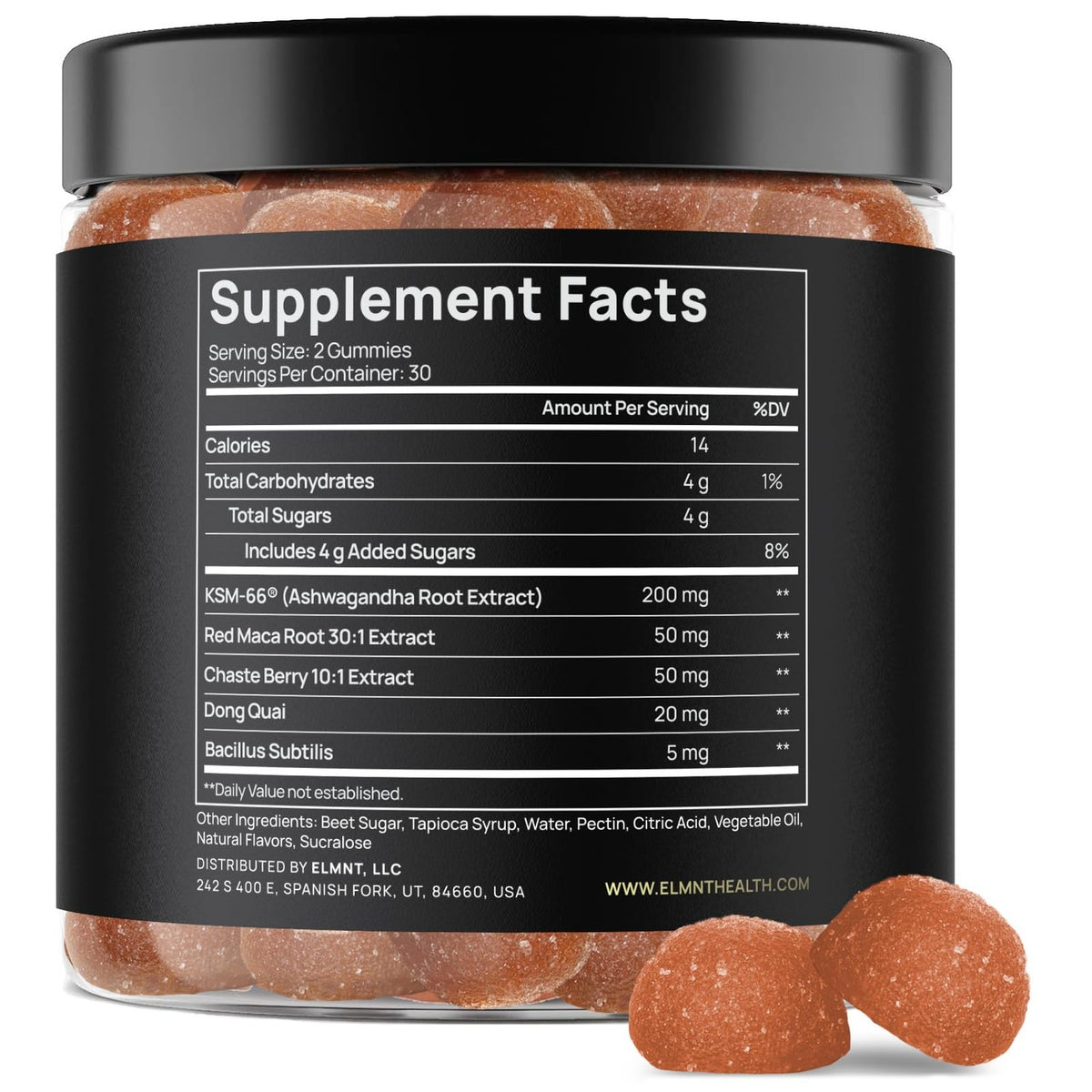 4,050mg Libido Support for Women KSM66® Ashwagandha Gummies + 30x Strength Red Maca Root - High Potency Libido, Mood & Testosterone Booster for Women Fast Acting - Natural Aphrodisiac Spicy Gummies