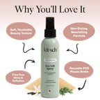 Buy now Kitsch Sea Salt Spray for Men and Women | Hair Spray with Rosemary, Biotin, Magnesium â€“ Hair Texturizer for Natural Curls and Beach Waves | Ideal Gifts for Women, 177 mL at indiglob india