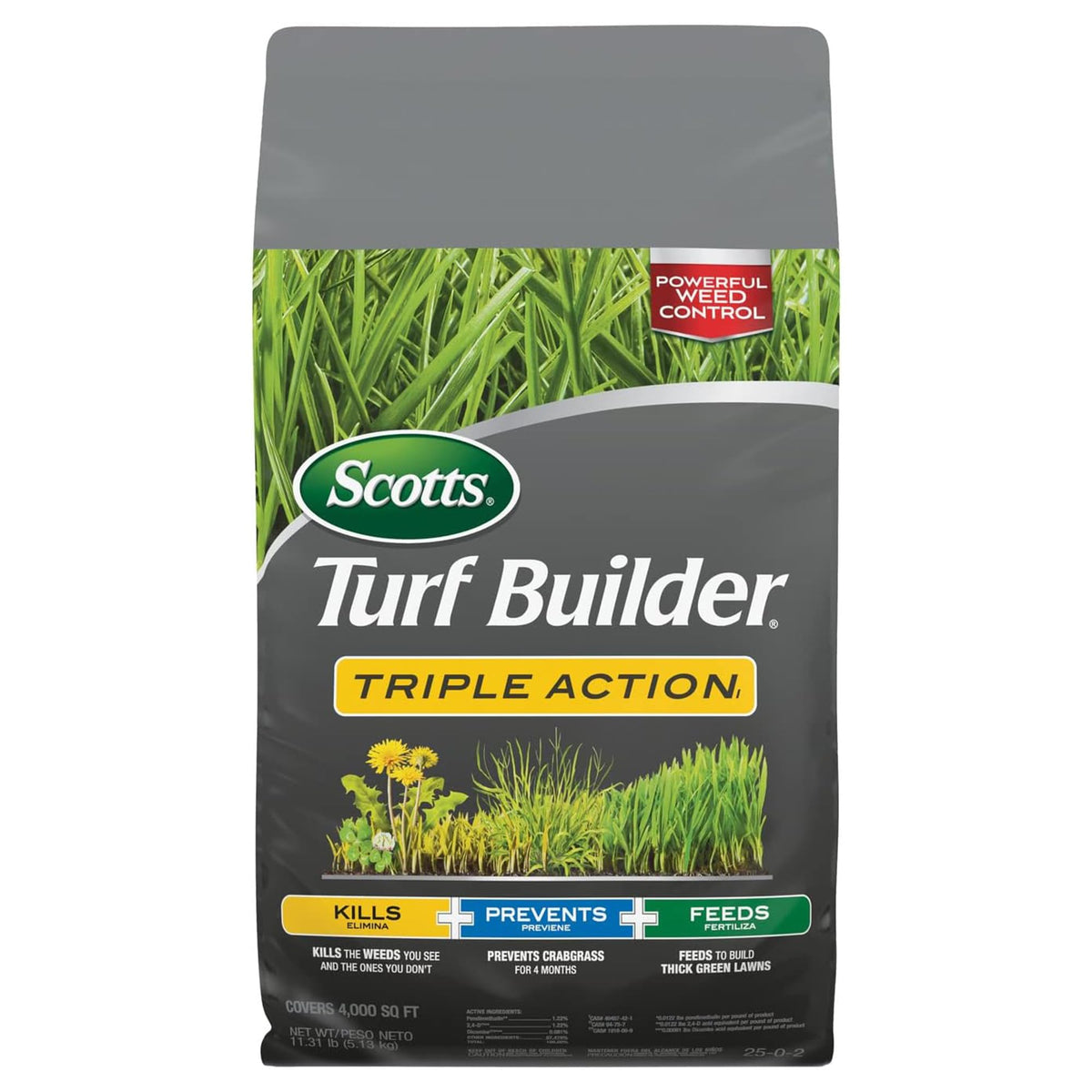 Scotts Turf Builder Triple Action1, 11.31 lb.
