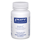Pure Encapsulations Iron-C, 30 Capsules | 15 mg - 175 mg Vitamin C, Red Blood Cell Support*, Energy Production, Highly Bioavailable Iron Pill, for Women and Men