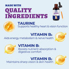 Wellix Liquid Taurine Drops for Dogs &Cats, Supports Heart & Vision 4 fl oz