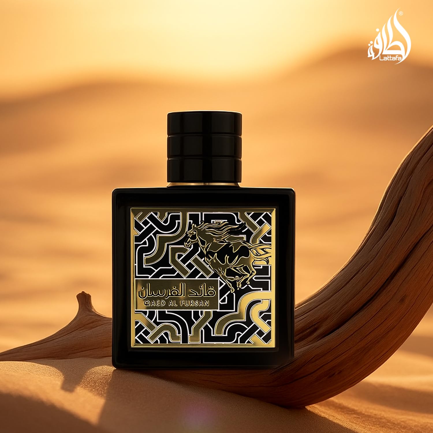 Buy now Lattafa Qaed Al Fursan for Men Eau de Parfum Spray, 3.04 Ounce at indiglob india