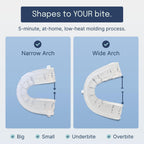 Somnofit-S Anti-Snore Mouth Guard by SnoreLessNow | Made in Switzerland | FDA Cleared | Most Comfortable Anti Snoring Mouthpiece | Sleep Tight Mouth Guard | Adjustable Snoring Solution for Men & Women
