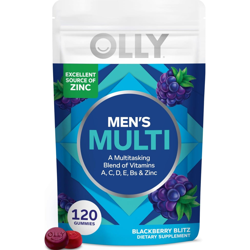 OLLY Men's Multivitamin Gummy, Supports Overall Wellness,* - 130 Count