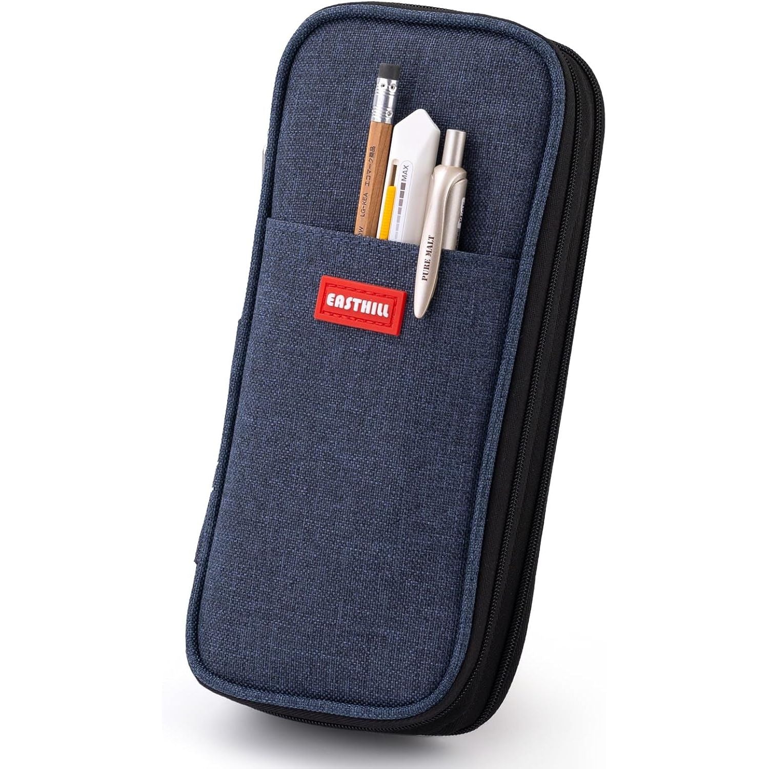 Buy now EASTHILL Big Capacity Pencil Case Large Pencil Pouch Stationery Pen Bag for Teen Girls-Green Deep Blue at indiglob india