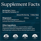 Buy now Doctorâ€™s Best High Absorption Magnesium Glycinate Lysinate Supplement - 100% Chelated for Maximum Absorption - Magnesium for Sleep and Muscle Relaxation - 200 Mg Per Serving - 240 Tablets at indiglob india