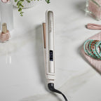 Remington Shine Therapy 1 Inch Hair Straightener, Argan Oil & Keratin | Keratin ceramic plates deliver smooth results; this flat iron reduces frizz for ideal hair styling.