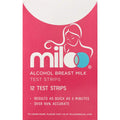 Buy now Breastmilk Alcohol Test Strips for Breastfeeding Moms 12 Strips - Quick Result Reliable Breastmilk Tests for The Presence of Alcohol in Breast Milk with Graded Results by Miloo at indiglob india